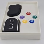 Гра в кальмара літаючий камінь, squid game. Кубики Гонгі, Gonggi